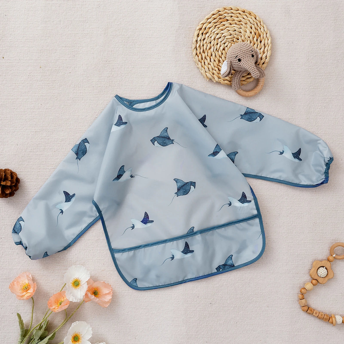 Waterproof Long Sleeve Bib