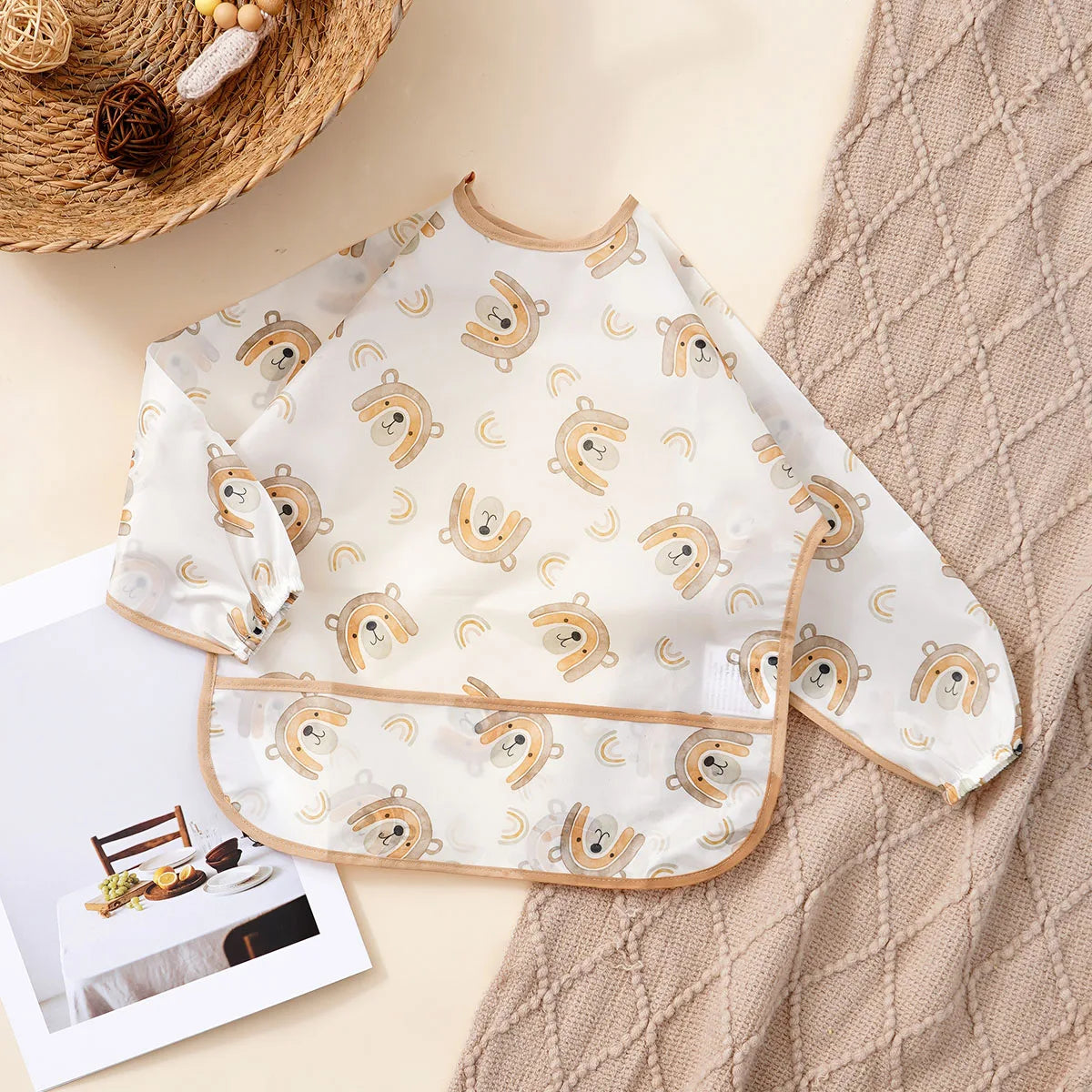 Waterproof Long Sleeve Bib