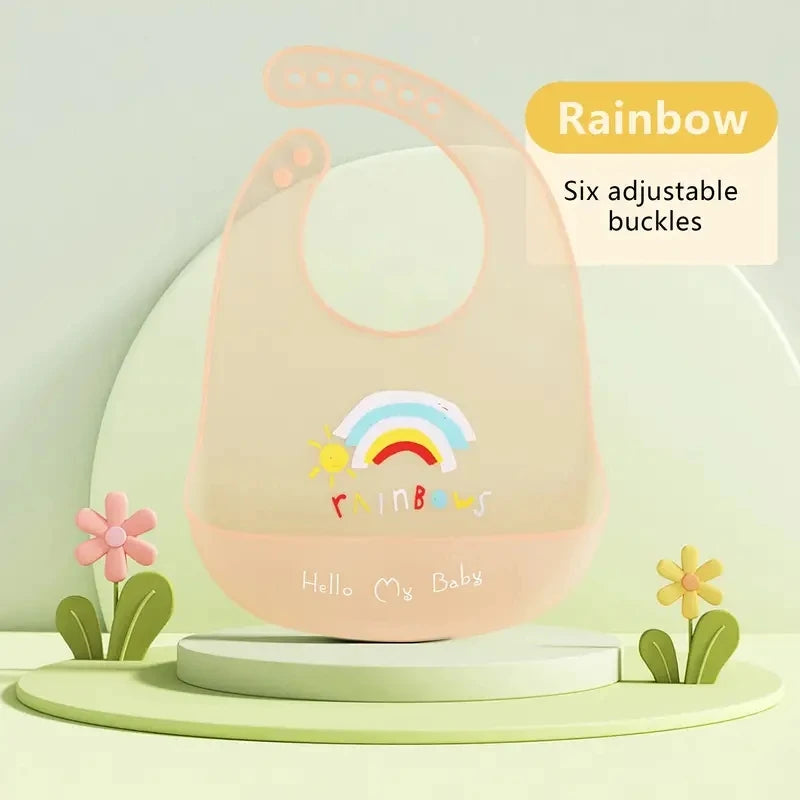 Cute Silicone Baby Bib