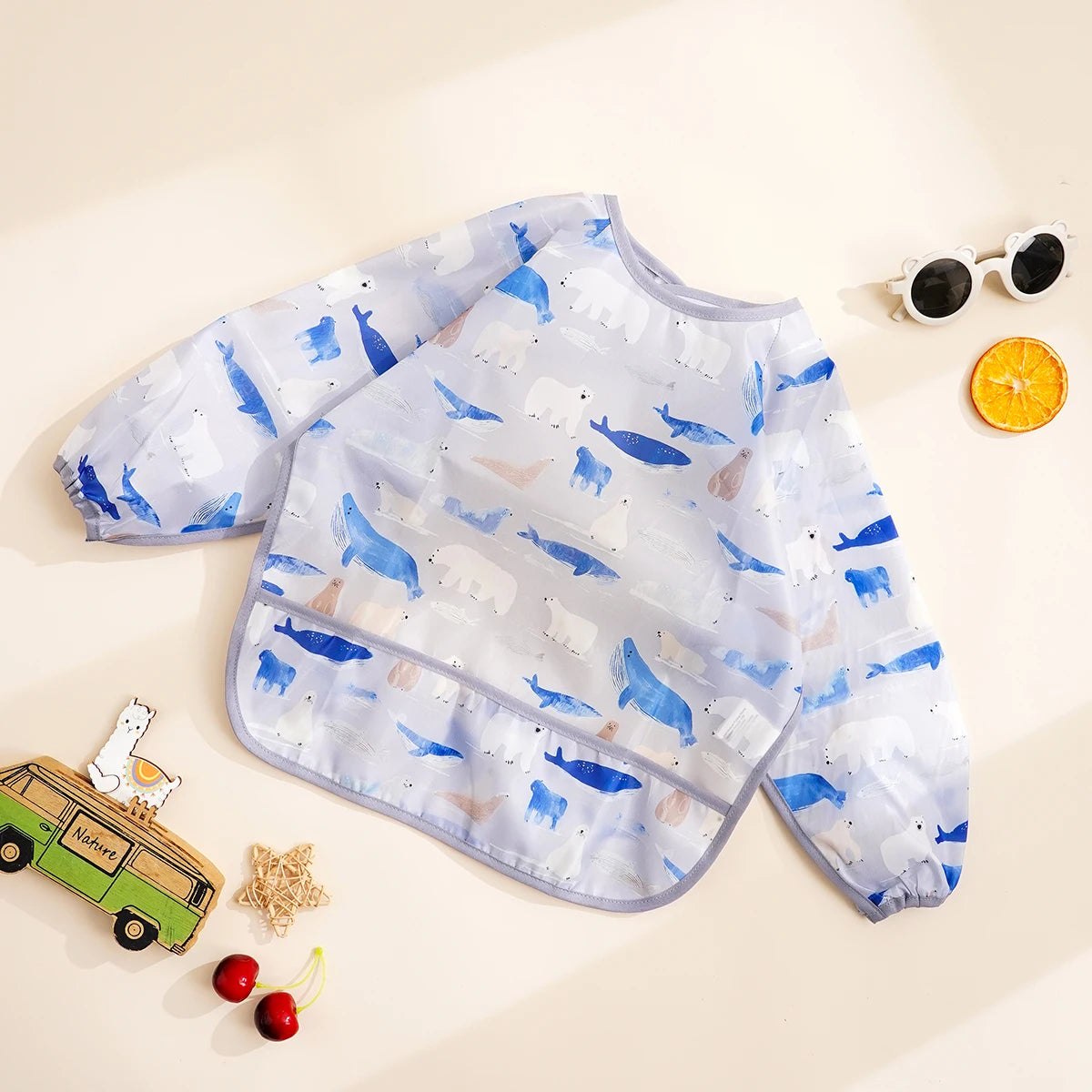 Waterproof Long Sleeve Bib