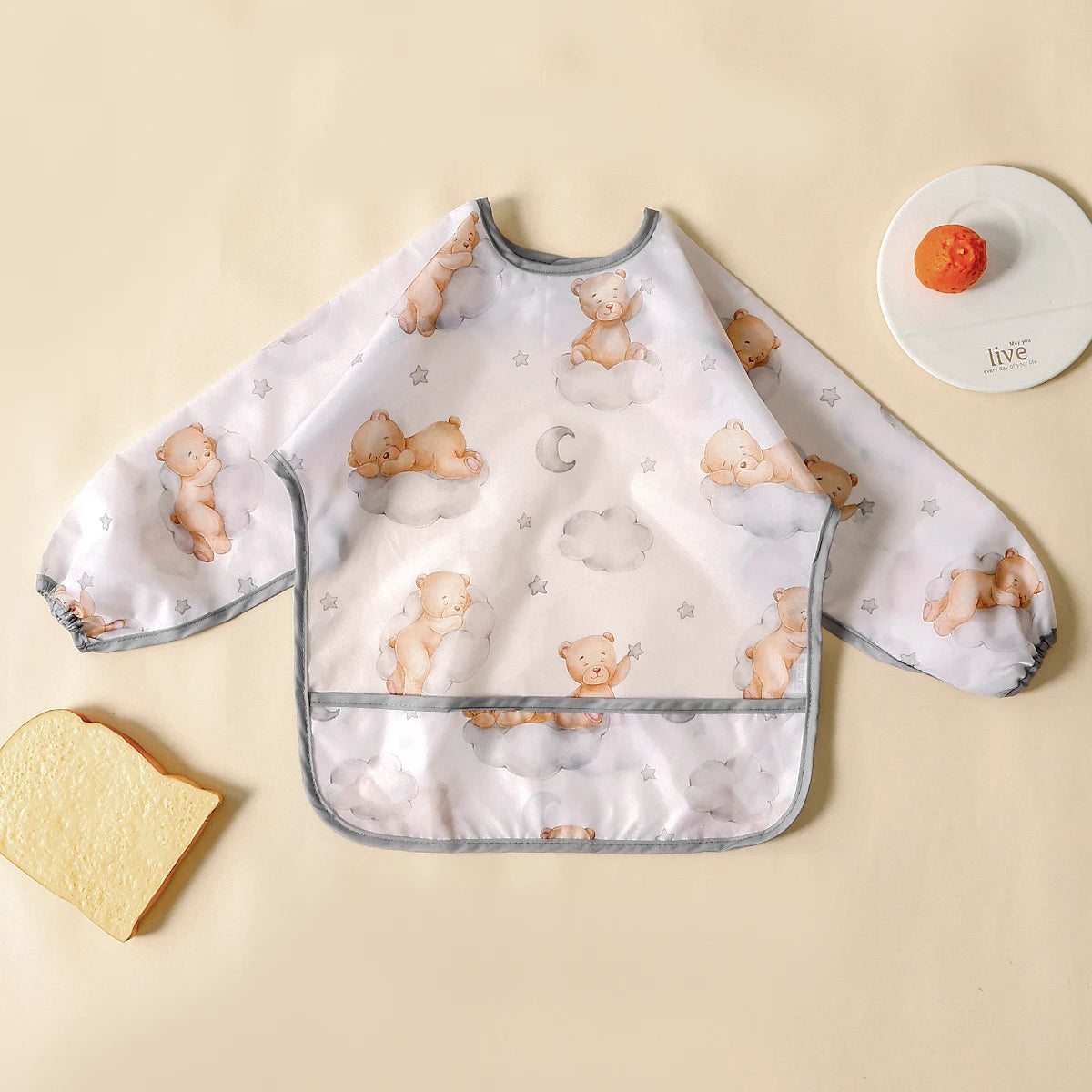 Waterproof Long Sleeve Bib