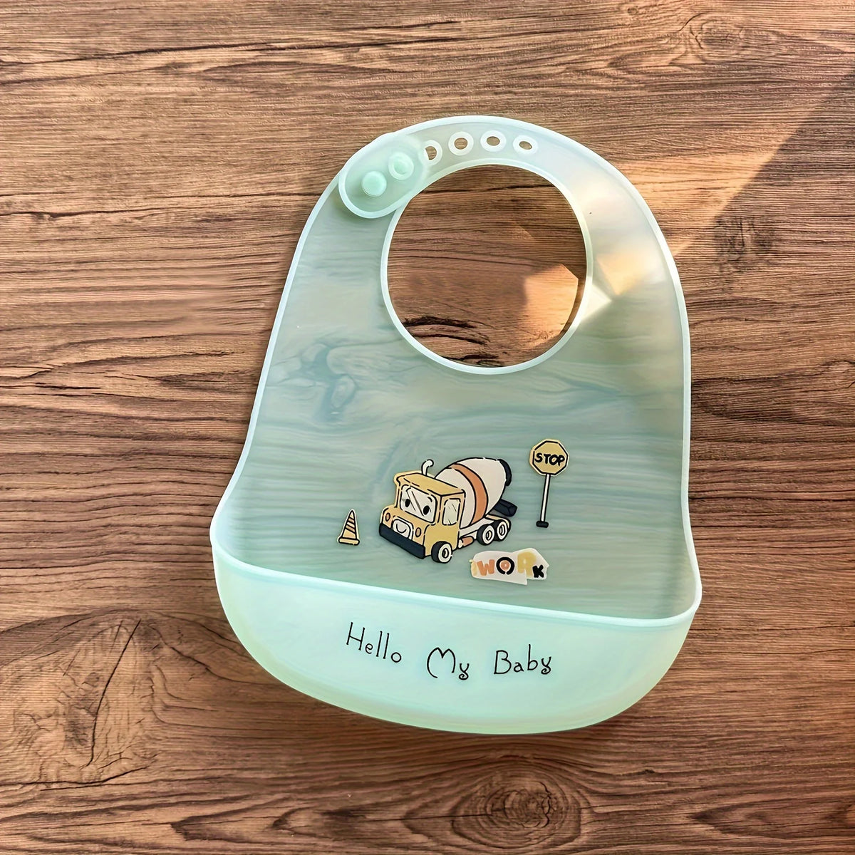 Cute Silicone Baby Bib