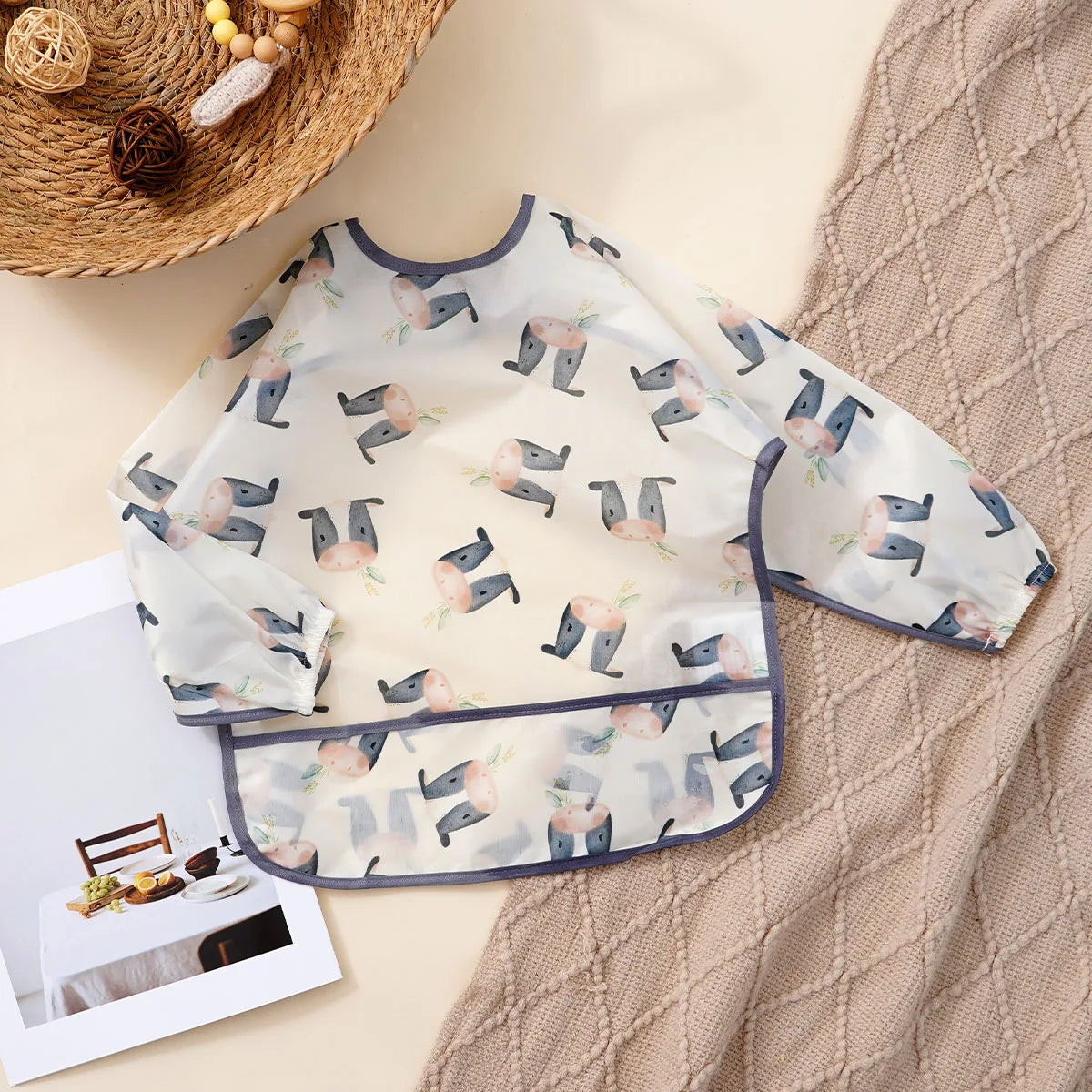 Waterproof Long Sleeve Bib