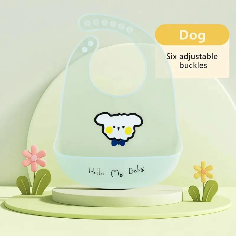 Cute Silicone Baby Bib