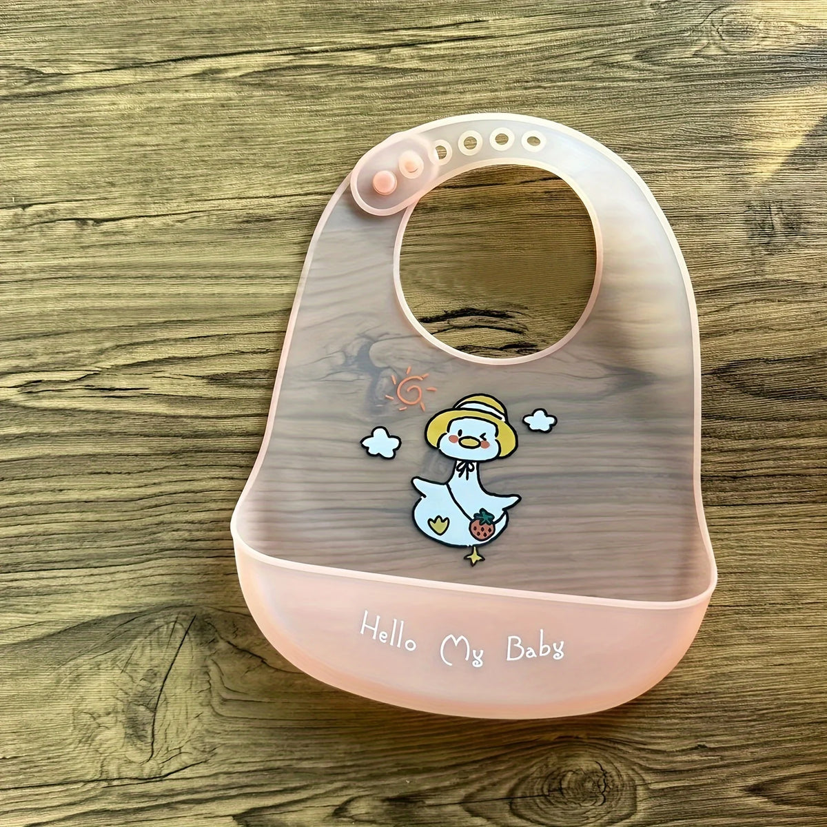 Cute Silicone Baby Bib